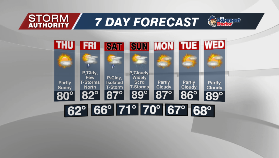 7 Day Forecast
